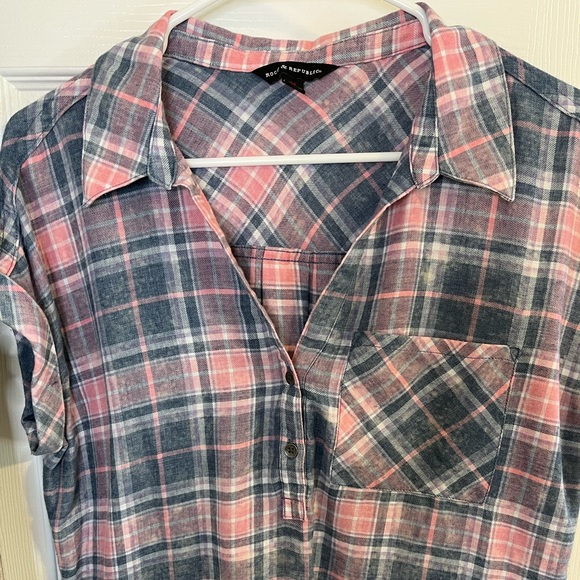 Rock & Republic Plaid Flannel Dress - Picture 3 of 8